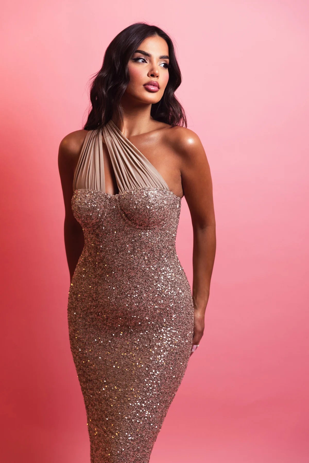 Olivia Sequins Dress
