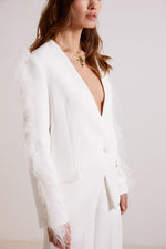 Load image into Gallery viewer, Forever Feather Blazer Set
