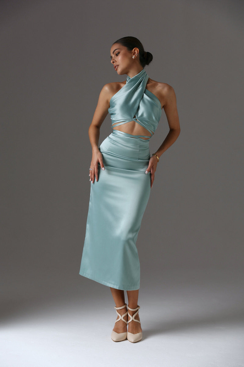 Tie up Rebecca Dress
