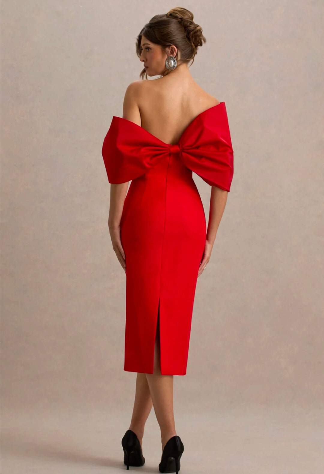 Clarae Red Dress