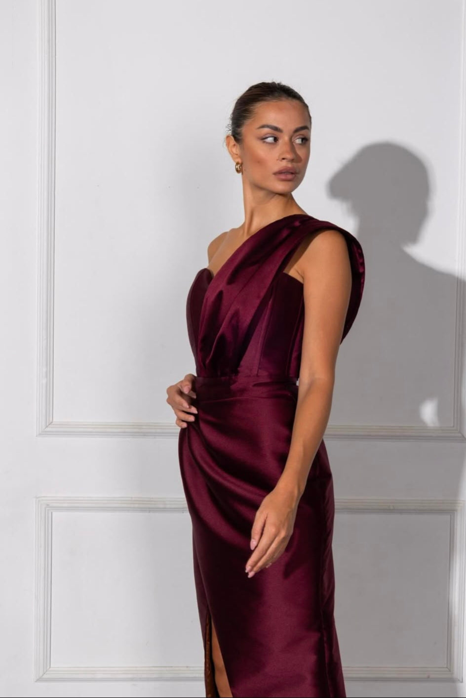 Luna Satin Dress