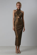 Load image into Gallery viewer, Lisa Shimmer Dress
