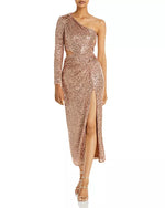 Load image into Gallery viewer, Dynamite Shimmer Dress
