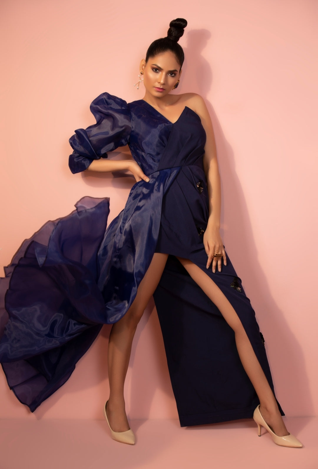 Lizaa Blue Gown