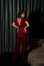 Load image into Gallery viewer, Red Dynamite Jumpsuit
