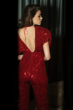 Load image into Gallery viewer, Red Dynamite Jumpsuit
