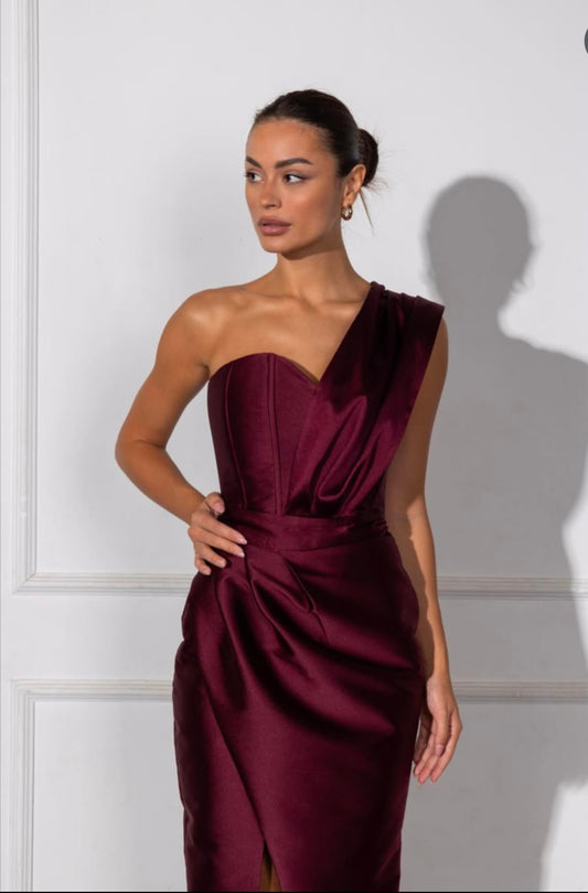 Luna Satin Dress