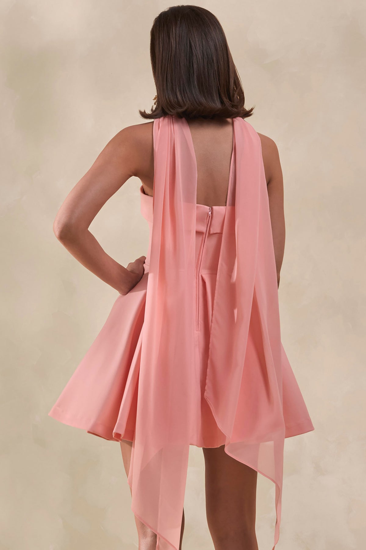 Blush Whisper Mini Dress