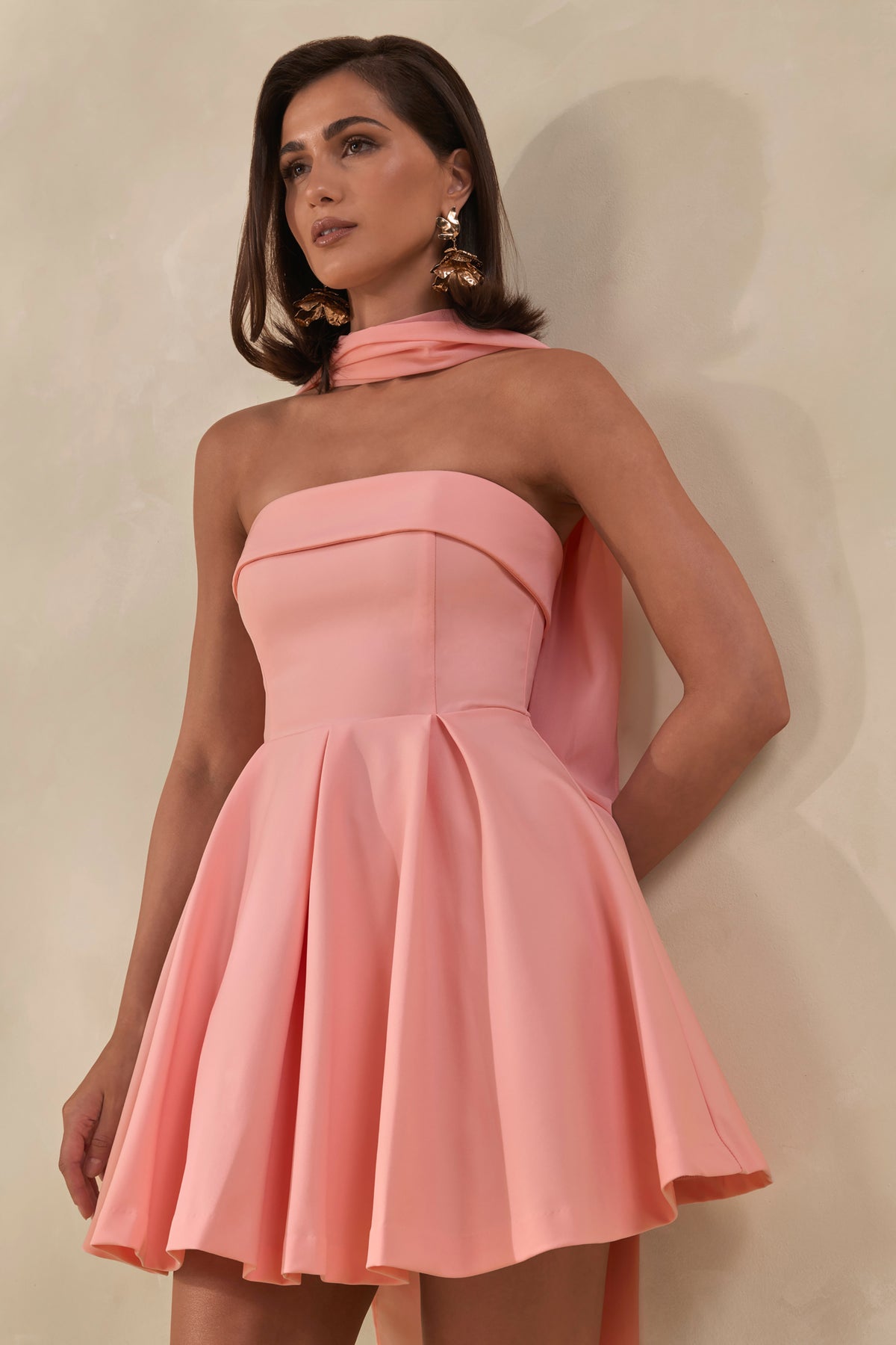 Blush Whisper Mini Dress