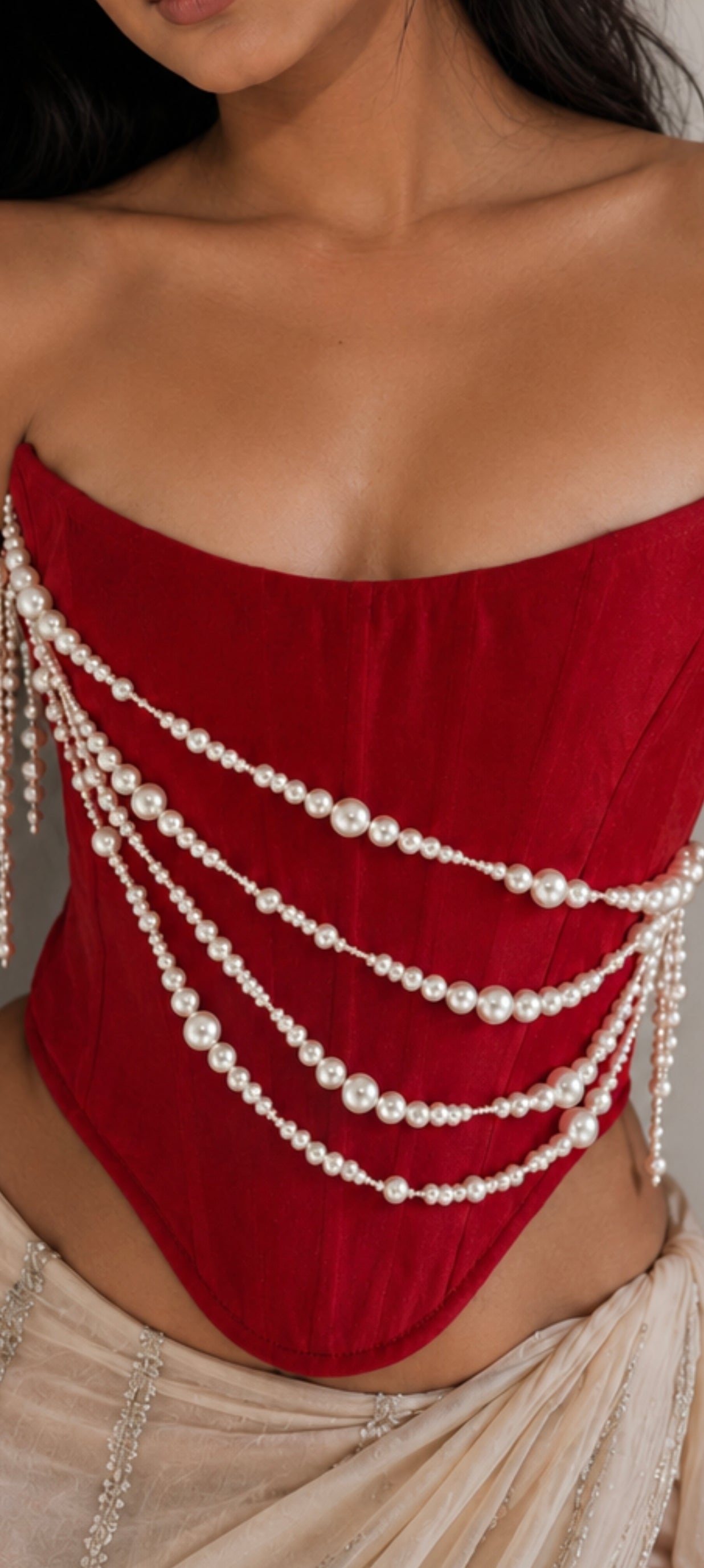 Pearl Veil Corset