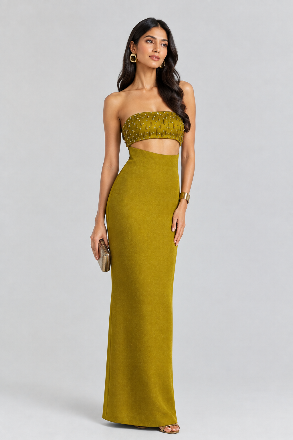 Olive Gold Elegance