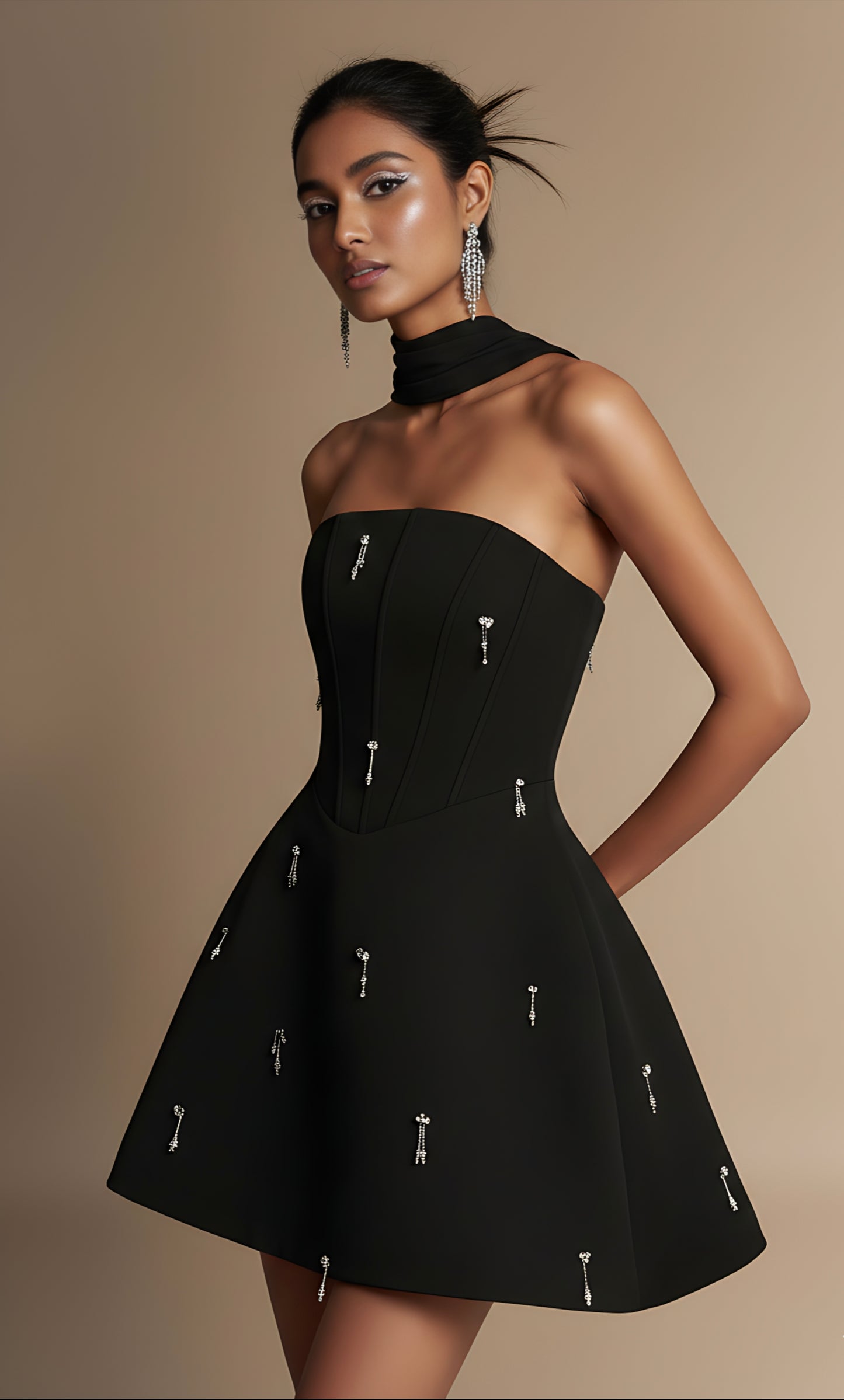 Luciana Embellished Dress