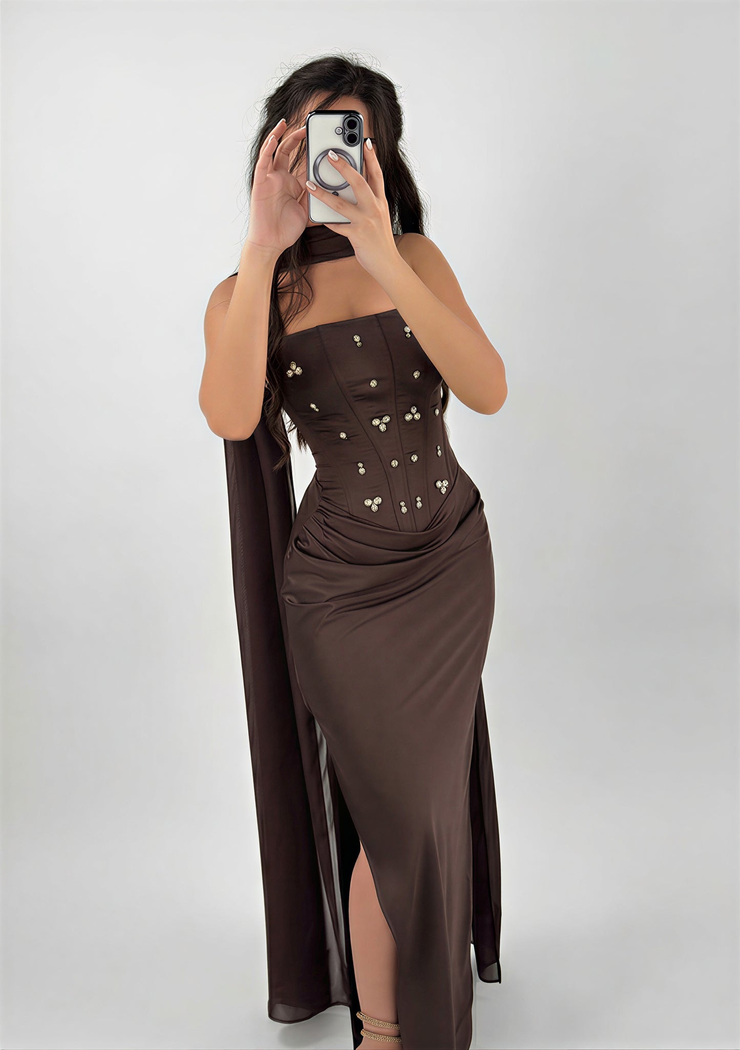 Mocha Muse Dress