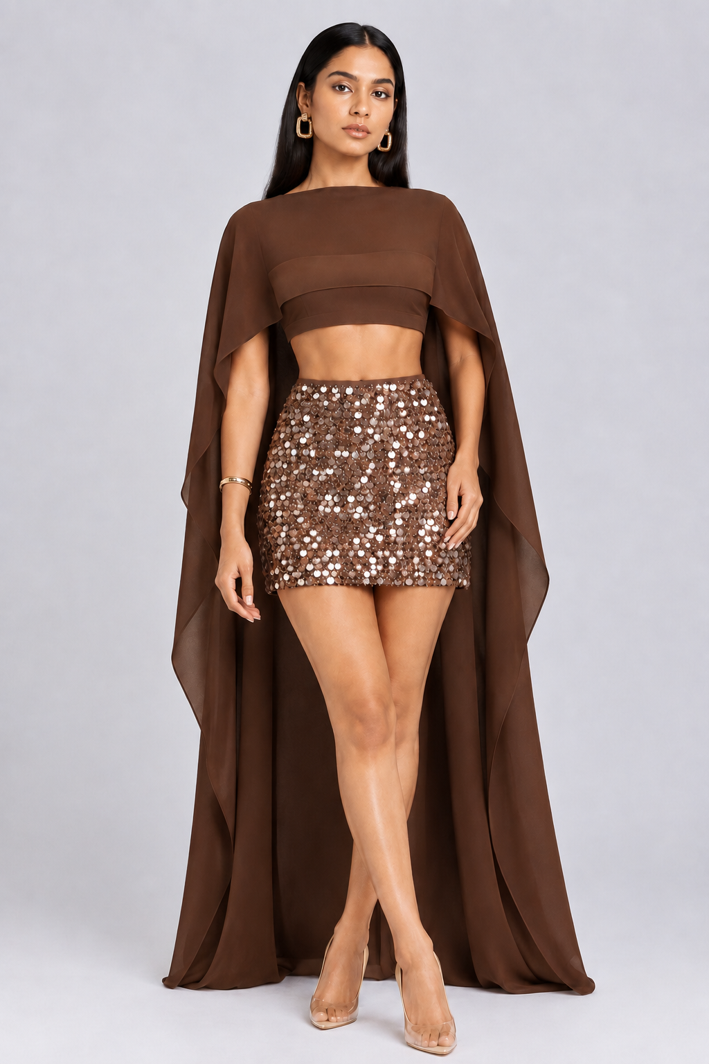 Mocha Mirage Cape Set