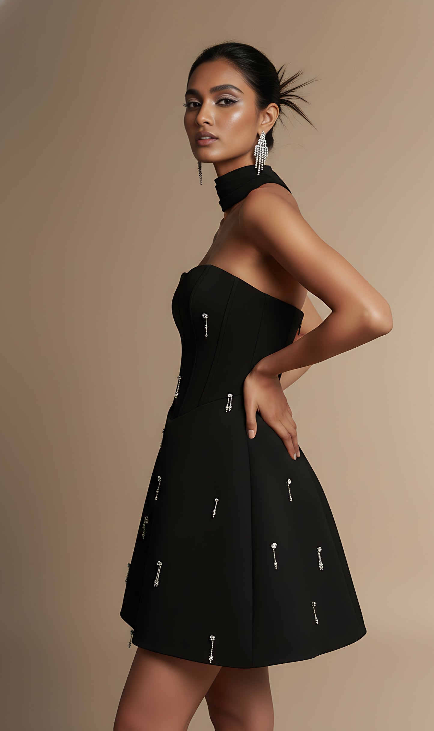 Luciana Embellished Dress