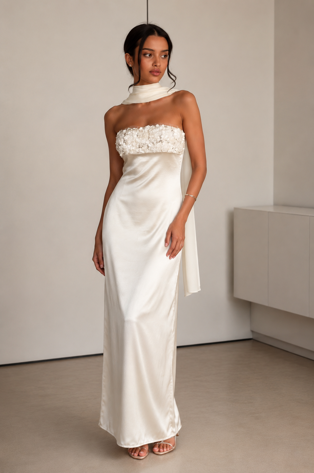 Ivory Dazzle Dress