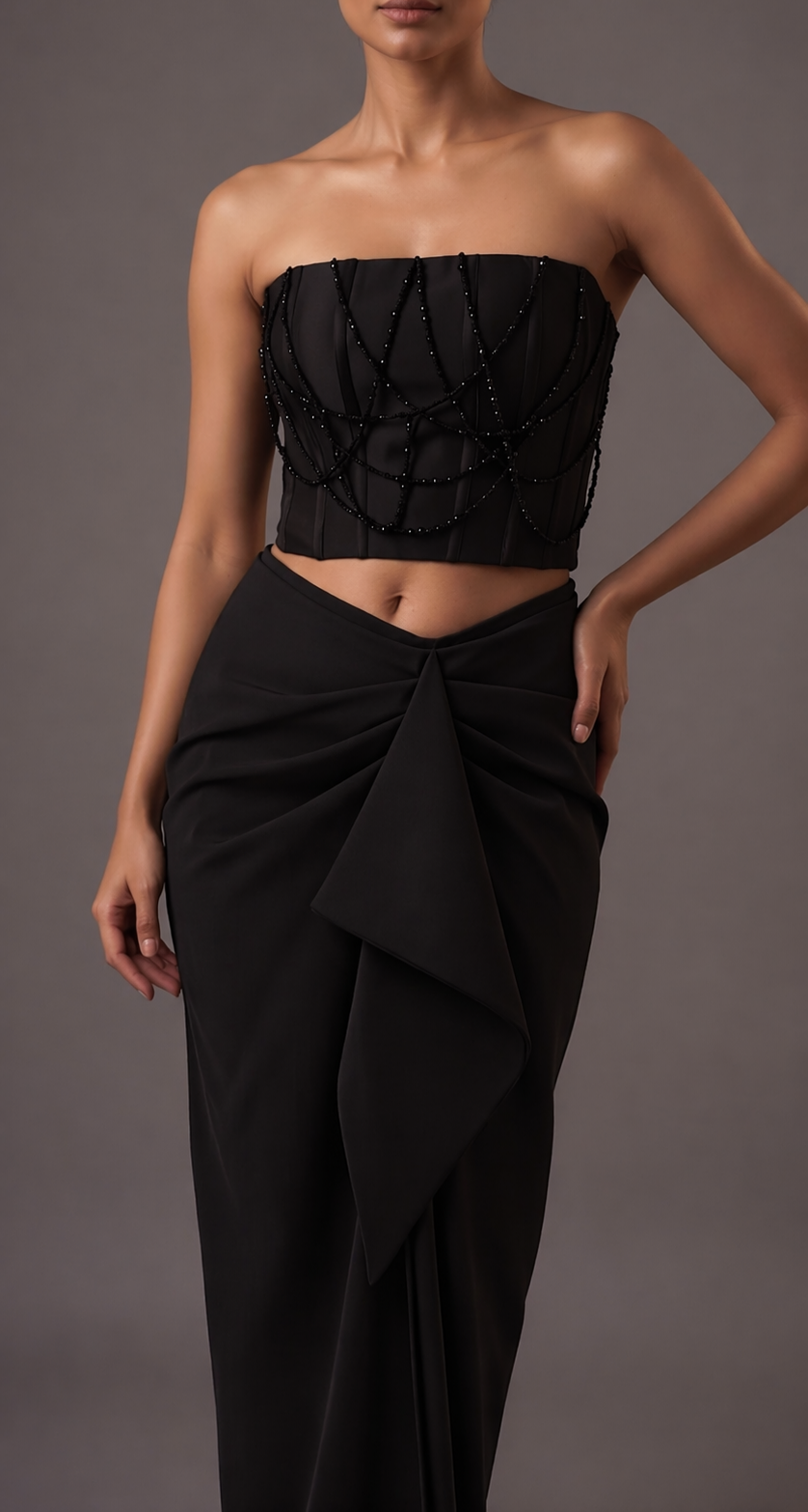 Embellished Smoked co-ord set
