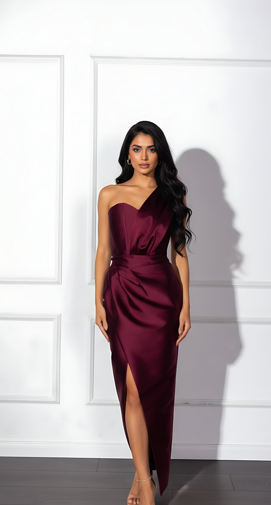 Luna Satin Dress