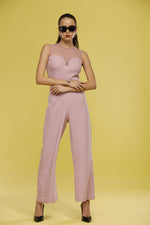 Load image into Gallery viewer, Lizaa Belted Jumpsuit
