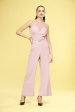 Load image into Gallery viewer, Lizaa Belted Jumpsuit
