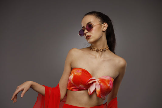 Venice Resort Wear Crop Top