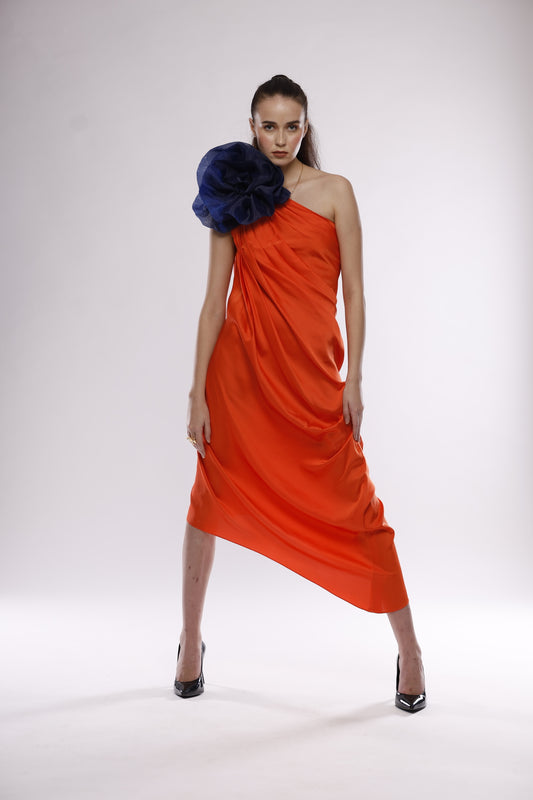 Little Extra Orange Dress